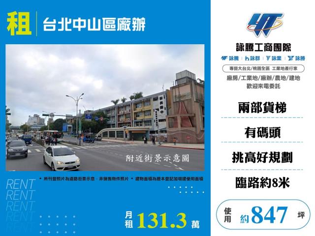 台北市中山區其他工業用地