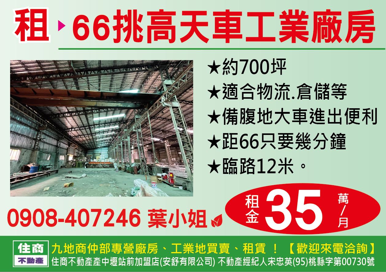 其他工業用地[平鎮66快速路旁]