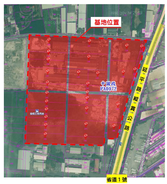 莿桐工業區[雲林縣莿桐鄉中園段]