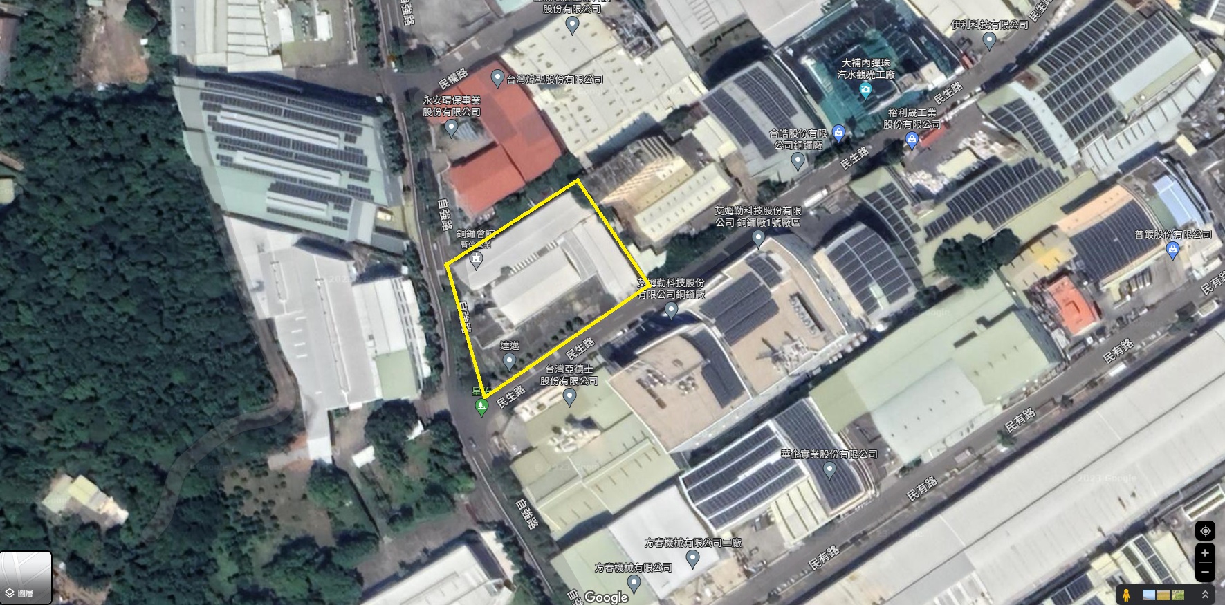銅鑼產業園區[苗栗縣銅鑼鄉銅鑼段銅鑼工業區小段民生路3號]