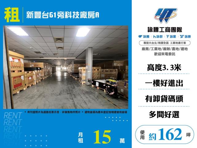 其他工業用地[新豐台61旁科技廠房A172]