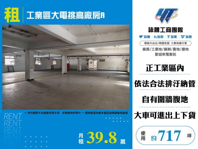林口特定區(工二)[工業區大電挑高廠房A-133]