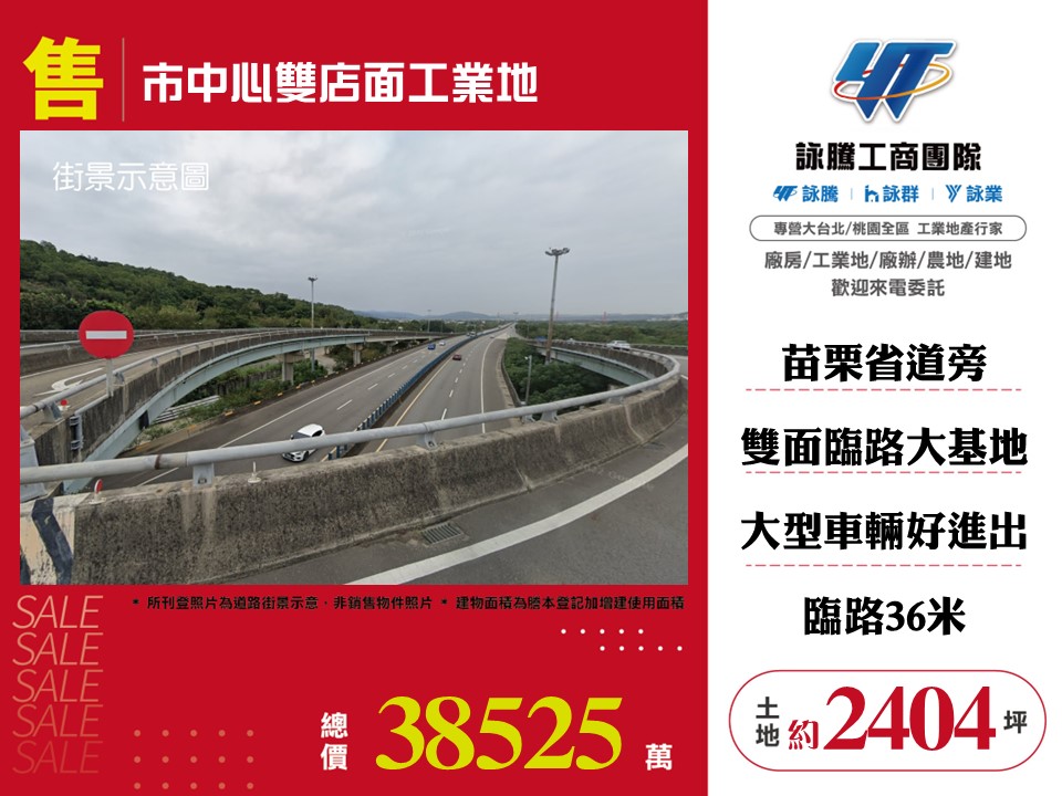 其他工業用地[市中心雙店面工業地108]
