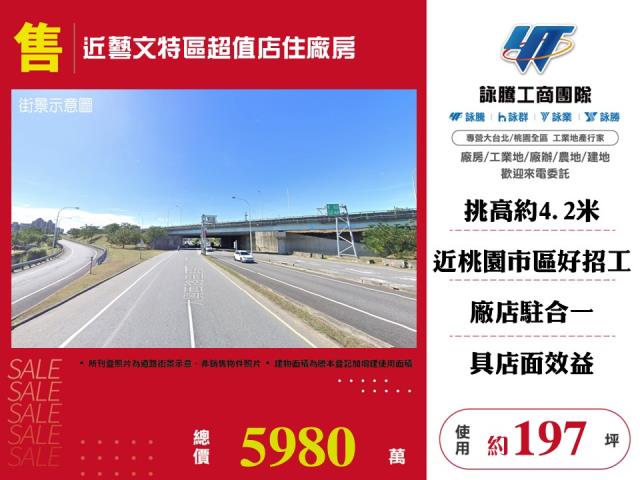 其他工業用地[近藝文特區超值店住廠房126]