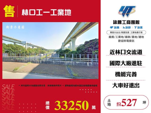 新北國際AI+智慧園區[林口工一工業地156]