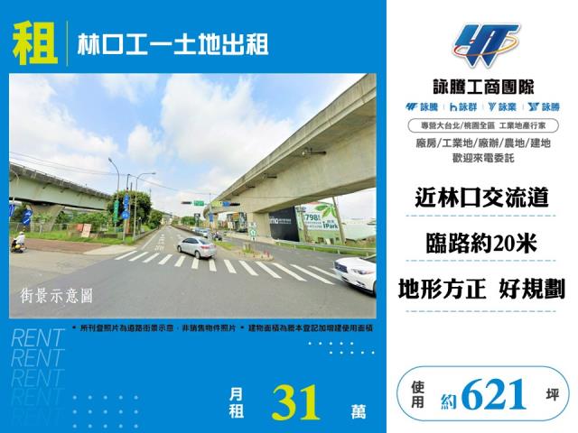 新北國際AI+智慧園區[林口工一土地出租182]