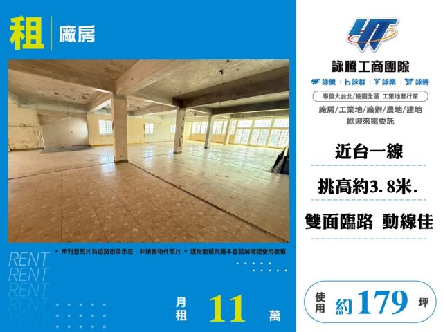 其他工業用地[八德台1線角地RC廠房146]